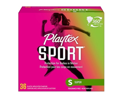 Tampons non parfumés pour athlètes Sport de Playtex à absorptivité super - 36 CHA