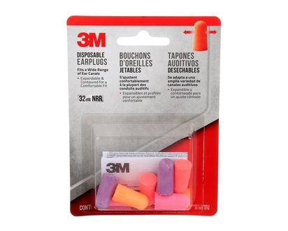 3M Disposable Earplugs - 1.0 EA