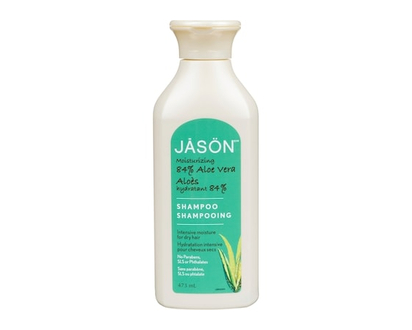 Jason's Pure Natural Shampoo, Moisturizing 84% Aloe Vera - 473.0 ML