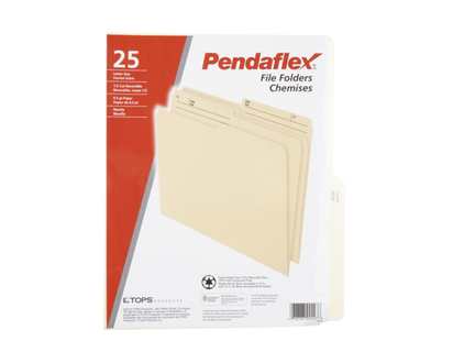 Esselte Cardinal File Folders, Letter Size - 1.0 EA