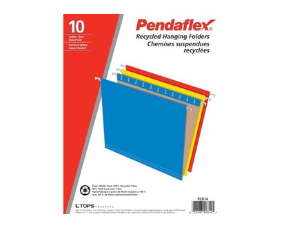 Chemises suspendues recyclées - 1.0 EA