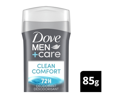 Dove Men+Care Deodorant Stick Clean Comfort - 85.0 G