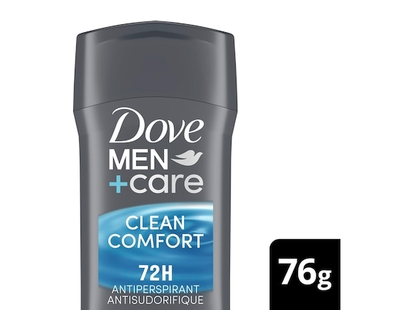 Dove Antisudorifique en Bâton Clean Comfort - 76.0 G
