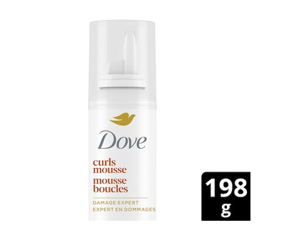 Dove Curls Mousse for Defined Bouncy Curls & Waves - 198.0 G
