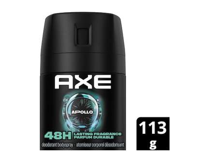 Axe Deodorant Body Spray Apollo for 48H Lasting Fragrance - 113.0 G