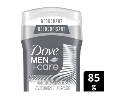 Dove Men+Care Cool Silver 72H Deodorant Stick - 85.0 G