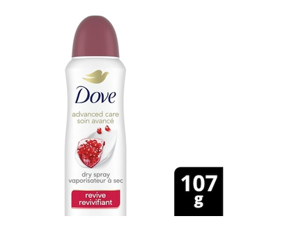 Dove Advanced Care Dry Spray Antiperspirant Revive Scent - 107.0 G