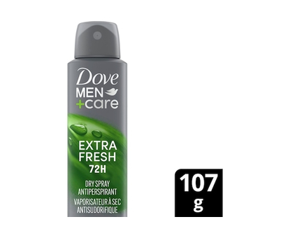 Dove Antiperspirant Dry Spray For Men Extra Fresh Extra Fresh - 107.0 G