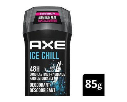 Axe Ice Chill Deodorant Stick, Iced Mint & Lemon, 48h Fragrance - 85.0 G