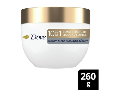 Dove 10-in-1 Bond Strength Hair Mask with Bio Protein Care + peptides - 260.0 G