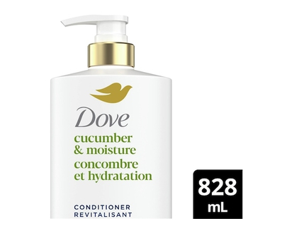 Dove Cucumber Moisture Dull Hair Conditioner - 828.0 ML