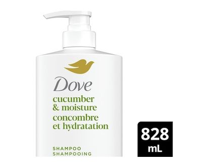 Dove Cucumber Moisture Dull Hair Shampoo - 828.0 ML