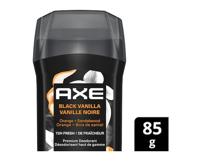 Axe Fine Fragrance Collection Deodorant Stick Black Vanilla - 85.0 G