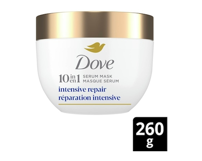Dove Intensive Repair Hair Mask for Damaged Hair, with Liquid Bio-Protein care, 260g - 260 G