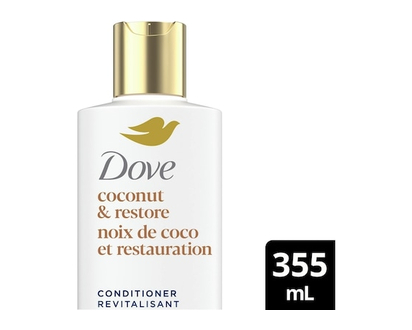 Dove Coconut Oil Revitalisant Réparation & Brillance - 355.0 ML