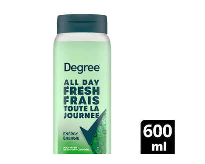 All Day Fresh Body Wash, Fresh Energy, Plant Based Cleanser - 600.0 ML