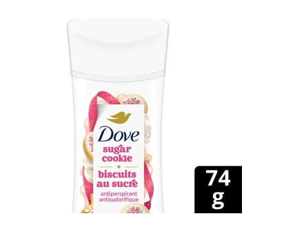 Antisudorifique Édition Limitée Friandises des Fêtes Parfum Biscuit Sucré avec Paillettes - Protecti - 74.0 G