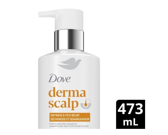 Derma Scalp Shampoo for 100% Flake-Free & Smooth Hair - 473.0 ML