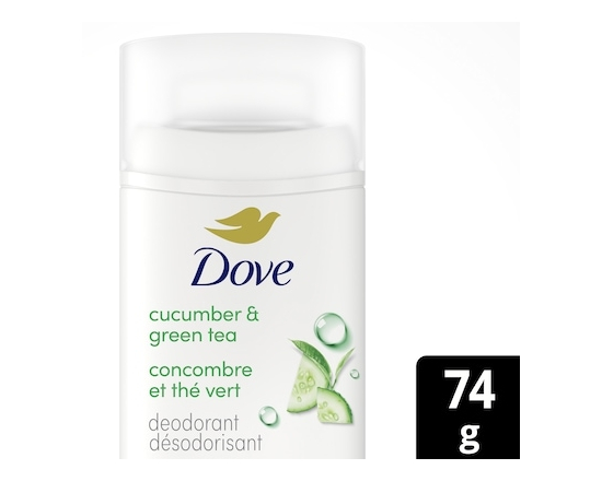 Deodorant Stick, 72h Cucumber & Green Tea, Hydrating - 74.0 G