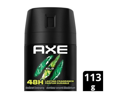 Axe Kilo Deodorant Body Spray, Mandarin & Sandalwood - 113.0 G
