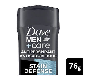 Dove Antiperspirant Stick for 72H protection Stain Defense Clean - 76.0 G