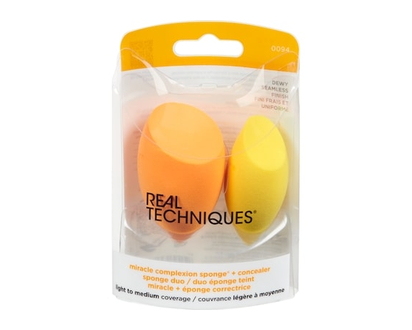 Real Techniques Miracle Complexion Sponge + Concealer Sponge Duo - 1.0 EA