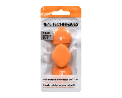 Real Techniques Mini Miracle Concealer Puff Trio - 1.0 EA