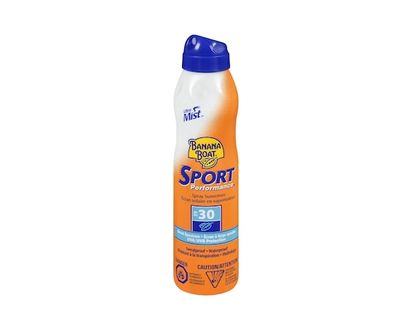 Banana Boat Sport Performance Spray Sunscreen, SPF 30 - 180.0 ML