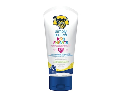 Banana Boat Simply Protect™ Kids Mineral Sunscreen Lotion, SPF 50+ - 150.0 ML