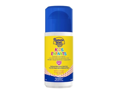 Banana Boat Kids Sunscreen Lotion Roll-On SPF 50+ - 75.0 ML