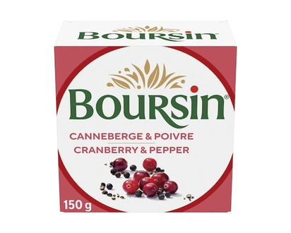 Boursin Cranberry & Pepper - 150.0 G