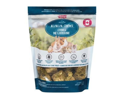 Living World For Small Animals Alfalfa Chews - 454.0 G
