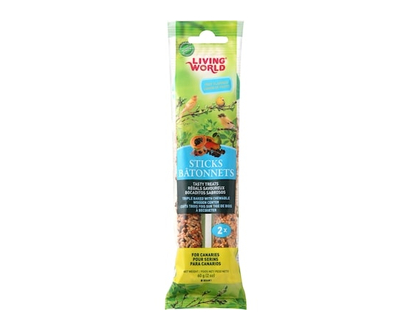 Living World Bâtonnets Saveur De Fruits Pour Serins - 60.0 G