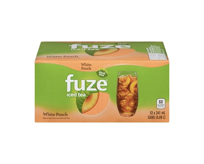 Fuze Thé glacé Pêche blanche - 341.0 ML