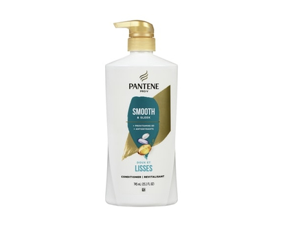 Pantene Smooth & Sleek 72 HR Smoothness Contitioner - 745.0 ML