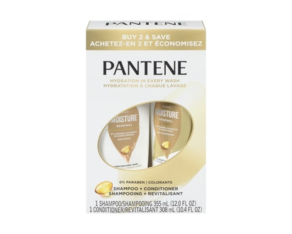 Pantene PRO-V Daily Moisture Renewal Dual Pack Shampoo + Conditioner - 1.0 EA