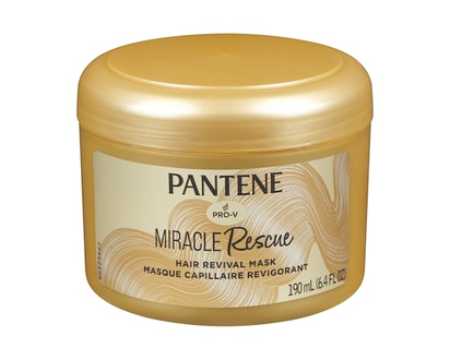 Pantene Hair Mask, Deep Conditioning Hair Mask for Dry Damaged Hair, Miracle Rescue - 190 ML