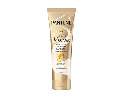 Pantene Revitalisant réparateur en profondeur Pro-V Miracle Rescue avec perles fondantes Pro-V, transforme les cheveux, adoucit, répare de l’intérieur