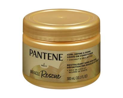 Pantene Miracle Rescue Curl Define & Shine Leave-On Conditioner - 300.0 ML