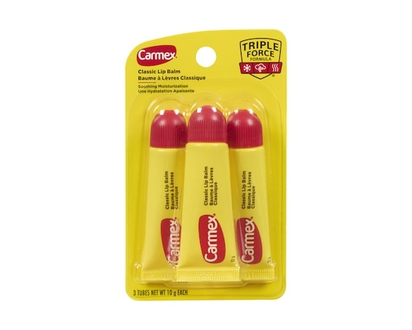 Carmex Classic Flavour Squeeze Lip Balm Tube 3 Pack - 30.0 G