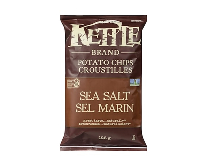 Kettle Brand Croustilles sel marin - 198.0 G