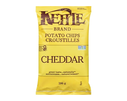 Kettle Potato Chips Cheddar - 198.0 G