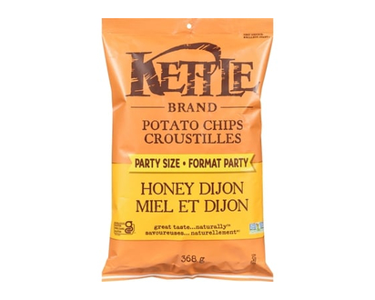 Kettle Potato Chips Party Size Honey Dijon - 368.0 G