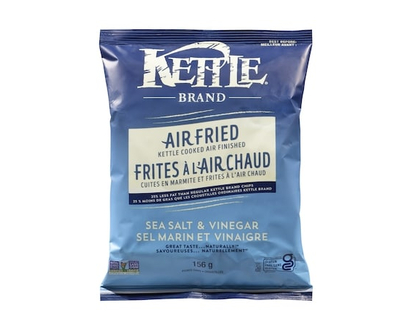 Kettle Potato Chips Sea Salt & Vinegar - 156.0 G