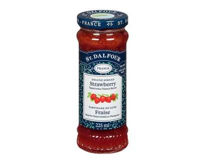 St Dalfour Deluxe Spread, Strawberry - 225.0 ML