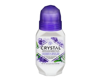 Crystal Mineral Deodorant Roll-On Lavender & White Tea - 50.0 ML