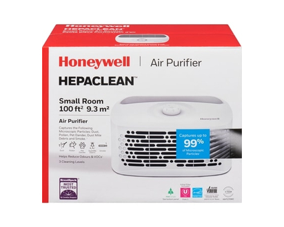 Honeywell Hepaclean Air Purifier Small Room 9.3 M² - 1.0 EA