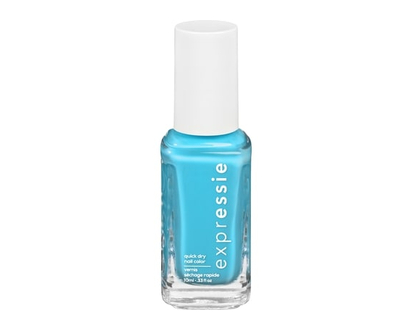 Essie Expr™ Vegan Quick-Dry Nail Polish, Word On The Street, Blue - 10.0 ML