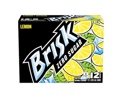 Brisk Zero Sugar Lemon - 355.0 ML