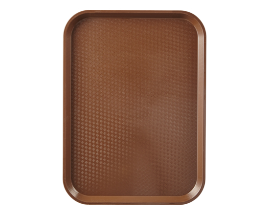Fast Food Tray, 12x16 Brown - 1.0 EA